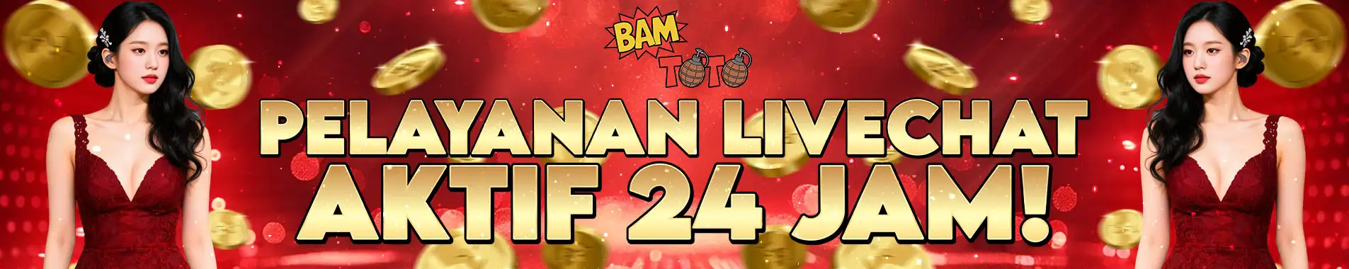Bamtoto Banner CS 24 Jam